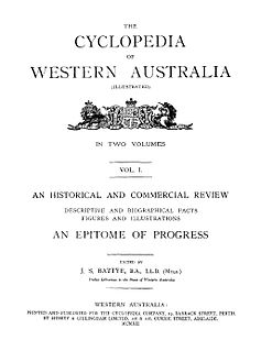 <i>Cyclopedia of Western Australia</i>