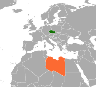 <span class="mw-page-title-main">Czech Republic–Libya relations</span> Bilateral relations