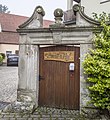 Hoftor mit Fußgängerpforte