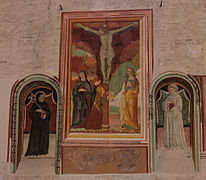 Affresco nell'abside della chiesa