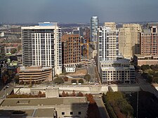 View of Uptown in 2009