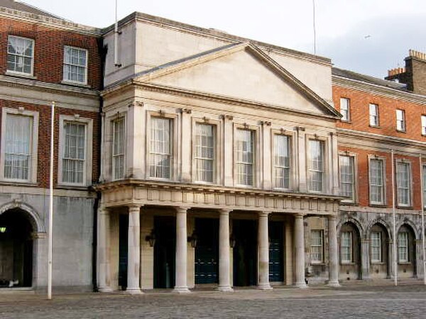 The Viceregal Apartments in Dublin Castle – the official 'season' residence of the Lord Lieutenant