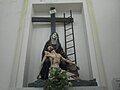 statue of Our Lady of Sorrows in the church of Our Lady of Succour