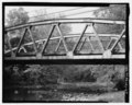 Detail of truss panel of Conococheaque Creek Bridge. Looking N. - Lincoln Highway, Running from Philadelphia to Pittsburgh, Fallsington, Bucks County, PA HAER PA-592-60.tif