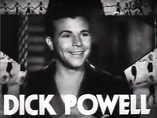 Dick Powell American actor (1904–1963)