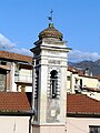 Campanile della chiesa di San Filippo Neri, Dolceacqua, Liguria, Italia
