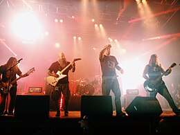 Down performing at Hellfest 2013. L-R: Pat Bruders, Kirk Windstein, Phil Anselmo, Pepper Keenan Down - Hellfest 2013.jpg