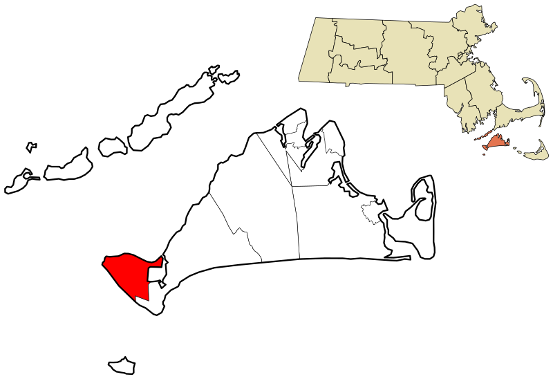 File:Dukes County Massachusetts incorporated and unincorporated areas Aquinnah highlighted.svg