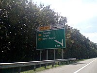 E1, Gopeng Interchange (выход 135) 03.jpg