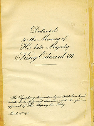 <span class="mw-page-title-main">Symphony No. 2 (Elgar)</span>