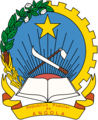 Անգոլայի Ժողովրդավարական Հանրապետության զինանշանը (1975 - 1992)