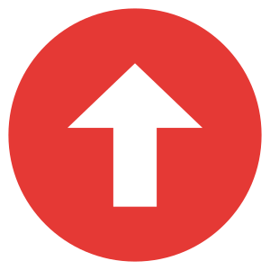 Eo circle red arrow-up.svg