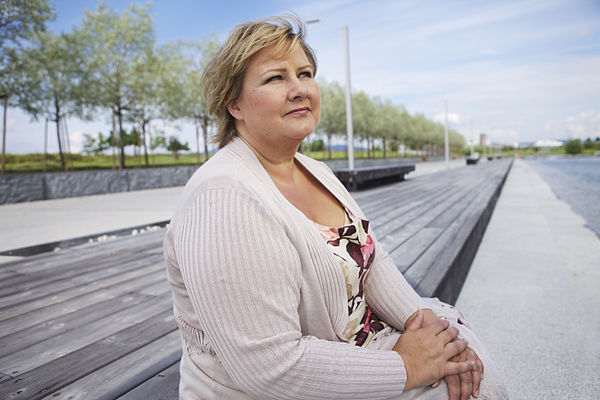 Chairperson and former Prime Minister Erna Solberg