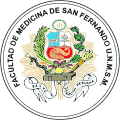 Escudo de la Facultad de Medicina "San Fernando" de la UNMSM.