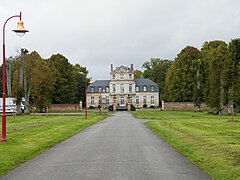 L'entrée du château.