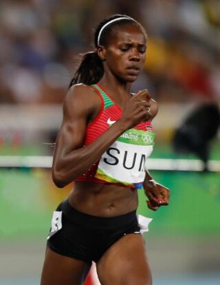 <span class="mw-page-title-main">Eunice Sum</span> Kenyan middle-distance runner