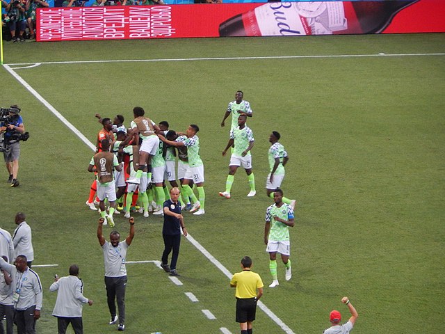 Nigeria vs Iceland at the 2018 FIFA World Cup