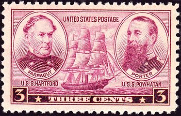 Navy Issue of 1937Farragut honored along with Porter, his foster brother