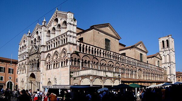 Cathedral in Ferrara