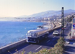 La filovia della Riviera dei Fiori.