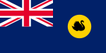 Flag of Western Australia (1870–1953)