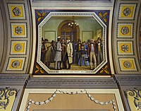 Passage of the 1866 Civil Rights Act, U.S. Capitol mural Flickr - USCapitol - Civil Rights Bill Passes, 1866.jpg