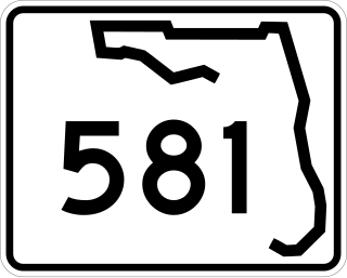 <span class="mw-page-title-main">Florida State Road 581</span> State highway in Florida, United States