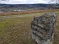 29 January 2018 (according to Exif data) File:Flurbereinigung 1985 Distelhausen Gerlachsheim Hinweisstein zwischen Kützberg, Forst und Lange Steige - 4.jpg