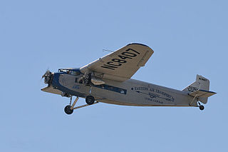 Ford Trimotor American piston three-engined transport aircraft