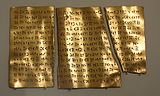 Zlatne pločice iz ranog 4. vijeka pne.