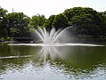 昭和大池と噴水