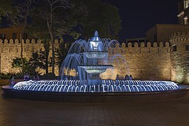 Fountain in the "Governor's garden" in Baku, Azerbaijan
