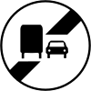 End of no overtaking by lorries