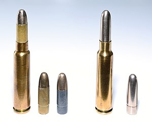 Cartridges of 7.5 mm caliber GP 90