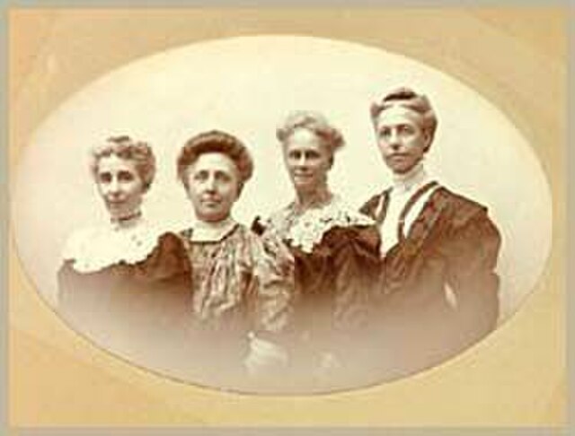 The four founders of Gamma Phi Beta