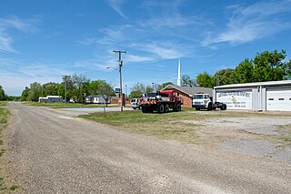 <span class="mw-page-title-main">Garvin, Oklahoma</span> Town in Oklahoma, United States