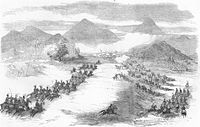 The Indian Mutiny: General Woodburn's Moveable Brigade Aurungabad 1857 General Woodburn's Moveable Brigade.jpg