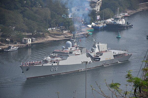 Quang Trung - one of the two ships in the second batch of Gepard 3.9 built for the Vietnam People's Navy