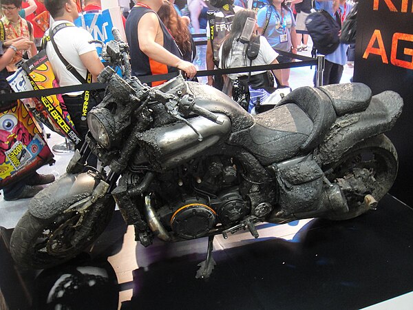 Yamaha VMax's supernatural transformed Hellcycle displayed at the 2011 San Diego Comic-con