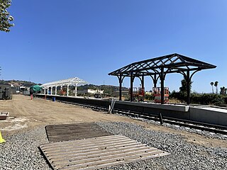 <span class="mw-page-title-main">Glendora station</span> Future light rail station