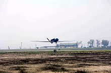 RQ-4A beim Start von der Beale AFB (Oktober 2007)