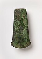 Mondsee copper axe, 4th millennium BC Goldberg axe 1.jpg