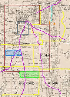 Parish of Baw Baw Cadastral in New South Wales, Australia