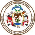 2.º Sello y escudo oficial de la Junta general de la América Septentrional, Junta de Zitácuaro 1815.