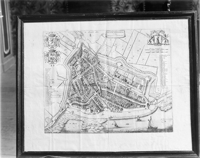 File:Gravure- stadsplattegrond - Monnickendam - 20159995 - RCE.jpg