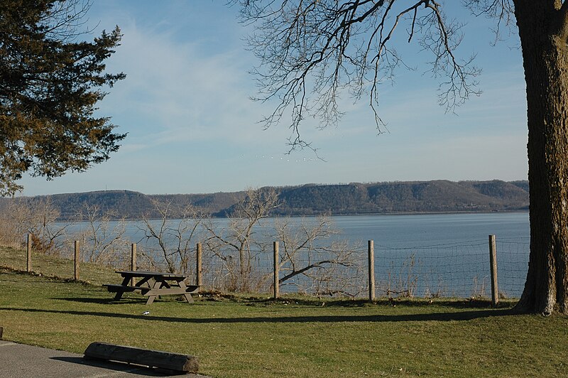 File:Great River Road - View from Site of St. Antoine Wayside - NARA - 7718859.jpg