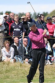 Norman tees off at Royal Birkdale Greg Norman, Open 2008 (2).jpg