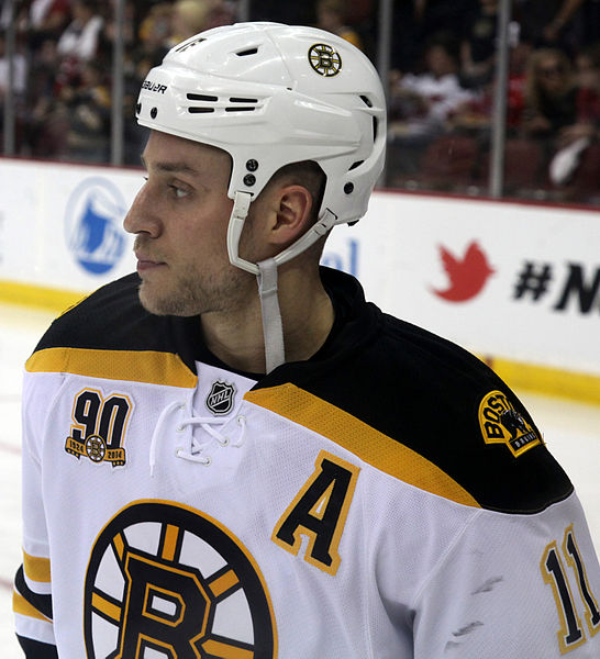 Campbell with the Boston Bruins in 2014