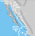 Thumbnail for File:Gulf of California moisture surge with mts.svg