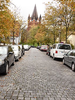 Albert-Schweitzer-Straße in Halle
